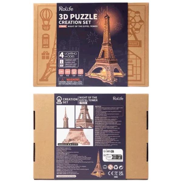 Puzzle RoLife TGL01 14+/ Numărul de piese: 164 photo 1