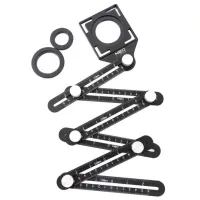 Riglă reglabilă NEO Tools 72-351  Dreptunghiulară / Aluminiu