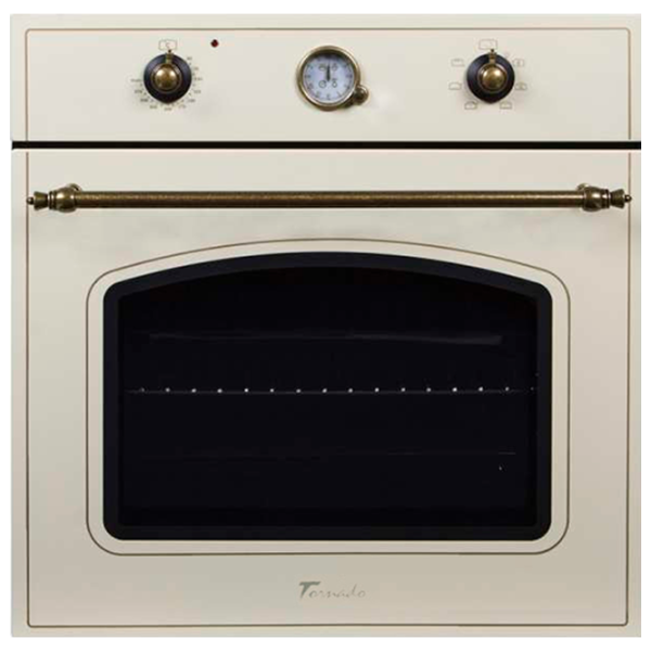 Cuptor încorporabil Tornado TRC-6MRU Clock 900 IV / Ivory photo 1