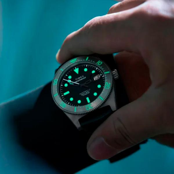 Ceas de mână pentru bărbați Timex TW2W73800 Mecanic / 41 mm photo 2