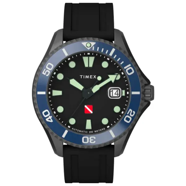 Ceas de mână pentru bărbați Timex TW2W21100 Mecanic / 43 mm photo 1