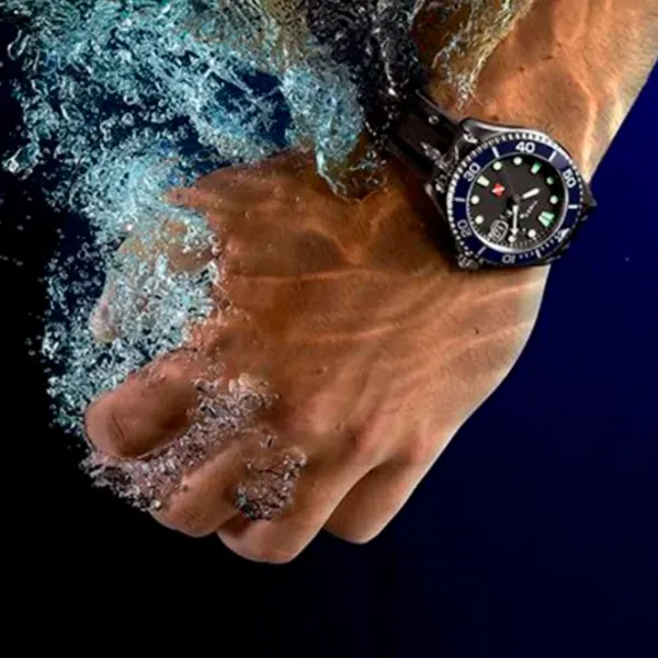 Ceas de mână pentru bărbați Timex TW2W21100 Mecanic / 43 mm photo 3