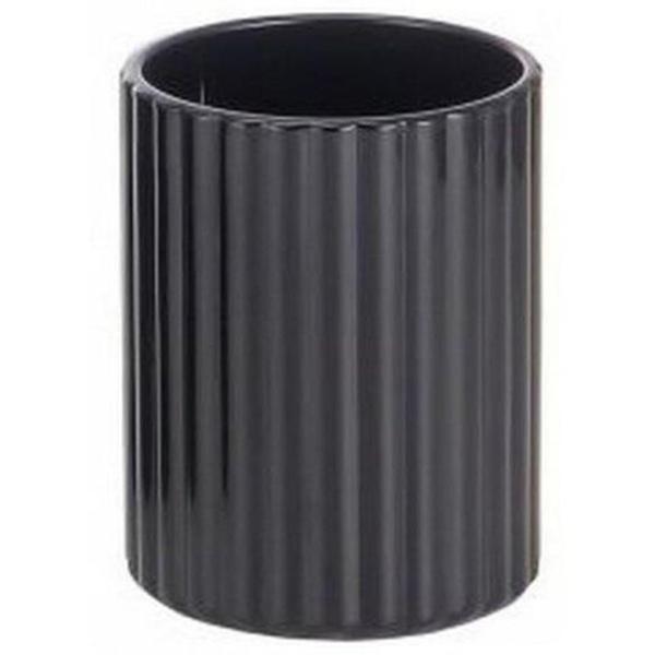 Pahar pentru periuțe de dinți Axentia Tokio Dolomit / Black / Pe masă photo 1 Pahar pentru periuțe de dinți Axentia Tokio Dolomit / Black / Pe masă photo 1
