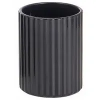 Pahar pentru periuțe de dinți Axentia Tokio Dolomit / Black / Pe masă