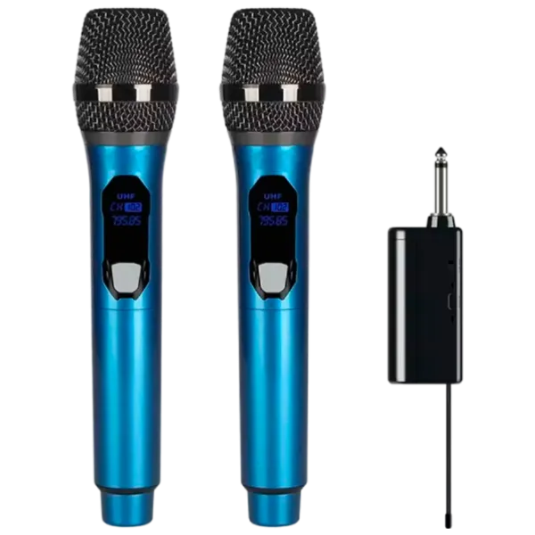 Микрофон KTV E1 - 2mic VHF Синий photo 1