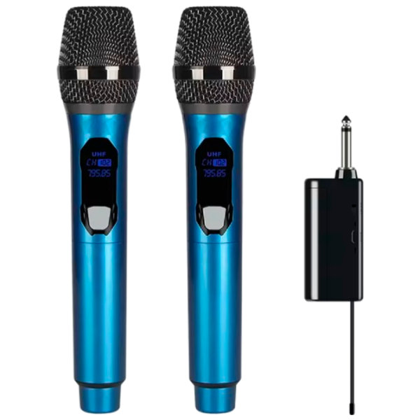Микрофон KTV E1 - 2mic VHF Синий photo 1