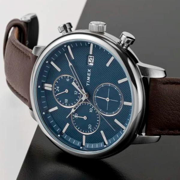 Ceas de mână pentru bărbați Timex TW2W76200 Cuarț / 45 mm photo 3
