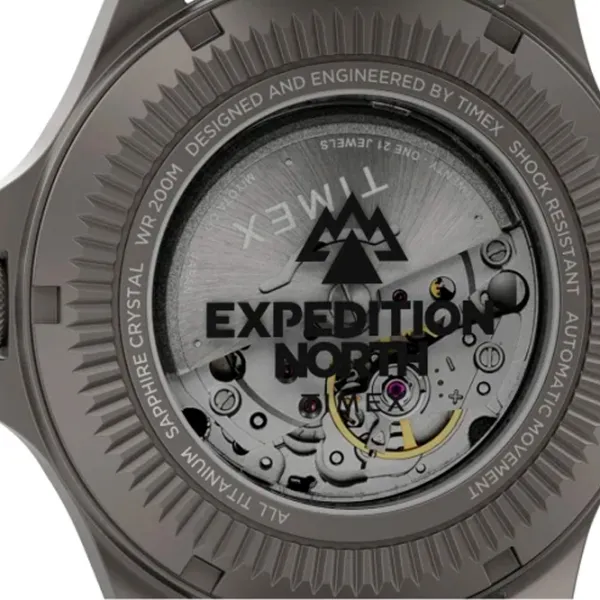 Ceas de mână pentru bărbați Timex TW2V54000 Mecanic / 41 mm photo 5