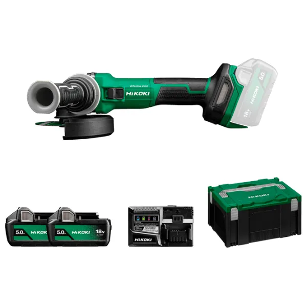 Polizor Hikoki G1813DEWQZ Unghiular / / Green photo 5