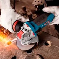Шлифовальная машина Bosch GWX 17-125 S Угловая / 1700 Вт / Синий photo 5