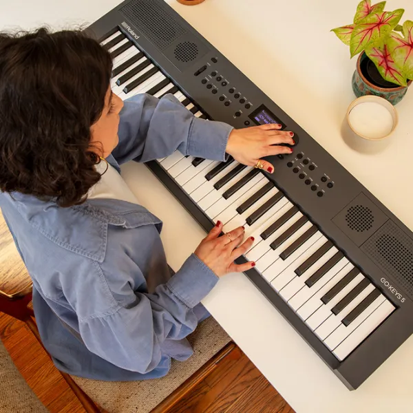 Sintetizator digital Roland GoKeys 5-GT 61 clape / 128 voci / Plastic / Black photo 5