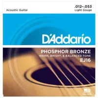 Coardă D'Addario EJ16  Silver / Nailon