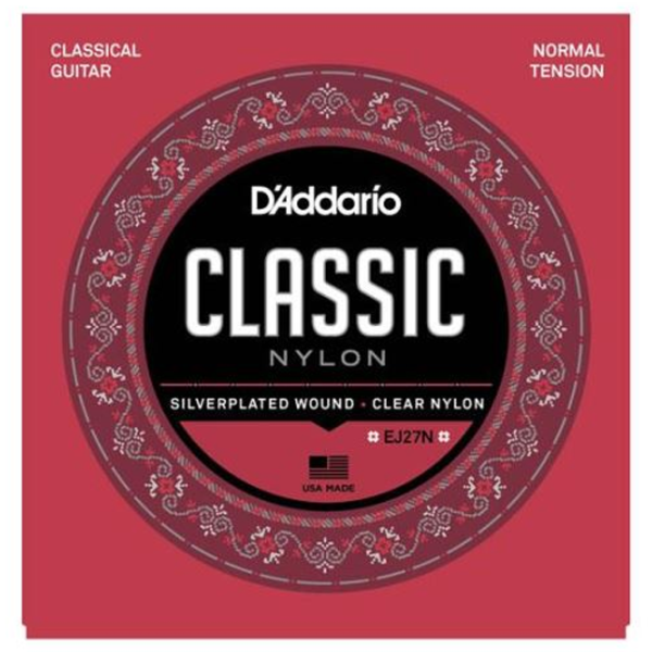 Coardă D'Addario EJ27N  Silver / Nailon photo 1