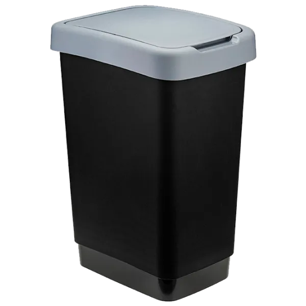Coș de gunoi Idea М2469 25 l / Plastic / Gray photo 1
