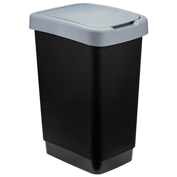 Coș de gunoi Idea М2469 25 l / Plastic / Gray photo 1