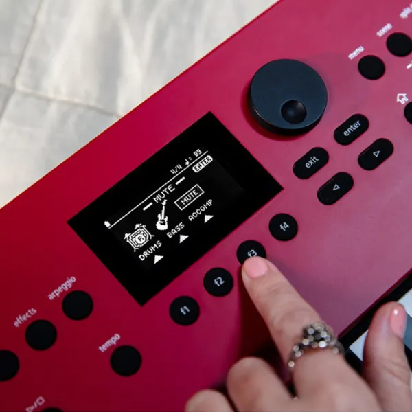 Sintetizator digital Roland GoKeys 3-RD 61 clape / 128 voci / Plastic / Red photo 7