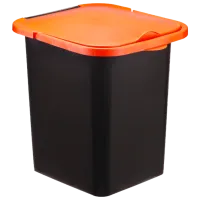 Мусорное ведро Idea М2475 18 л / Пластик / Оранжевый