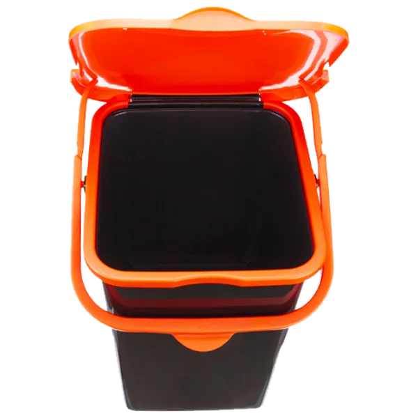 Coș de gunoi Idea М2475 18 l / Plastic / Orange photo 3