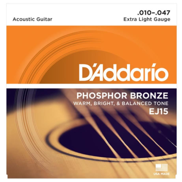 Coardă D'Addario EJ15  Silver / Nailon photo 1