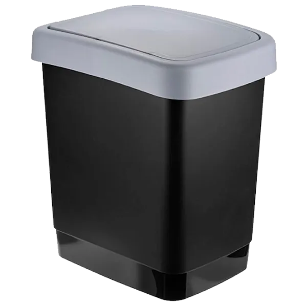 Coș de gunoi Idea М2475 18 l / Plastic / Gray photo 1