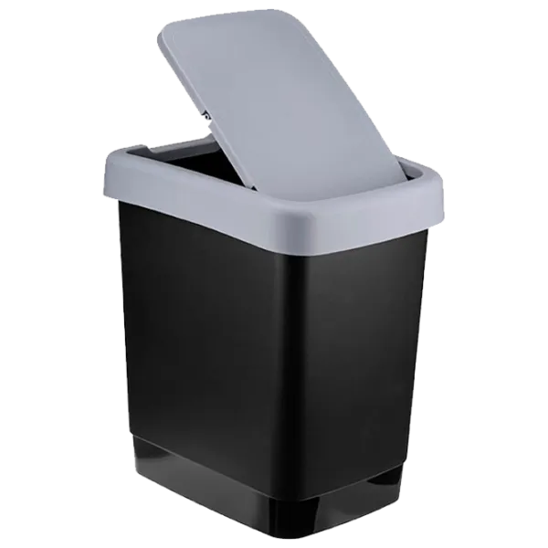 Coș de gunoi Idea М2475 18 l / Plastic / Gray photo 3