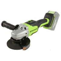 Шлифовальная машина Greenworks GD24AG Угловая / / Зеленый