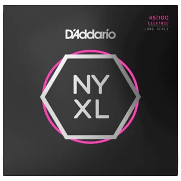Coardă D'Addario NYXL45100  Silver / Nichel photo 1