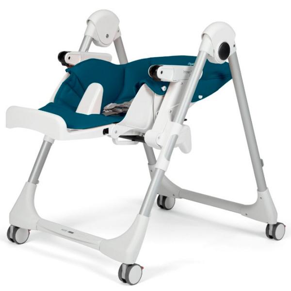 Стульчик для кормления Peg Perego Prima Pappa Follow Me Plus () / 0 месяцев / Petrolio  photo 7