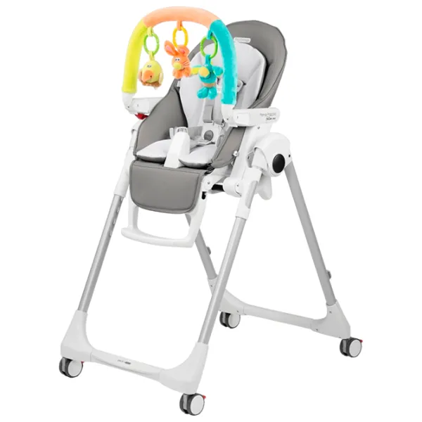 Стульчик для кормления Peg Perego Prima Pappa Follow Me Plus () / 0 месяцев / Ice  photo 1