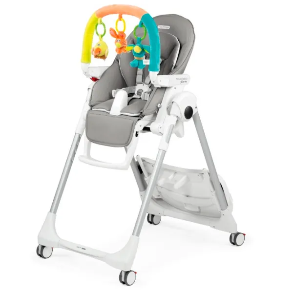 Стульчик для кормления Peg Perego Prima Pappa Follow Me Plus () / 0 месяцев / Ice  photo 3