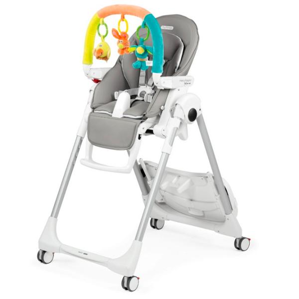 Стульчик для кормления Peg Perego Prima Pappa Follow Me Plus () / 0 месяцев / Ice  photo 3