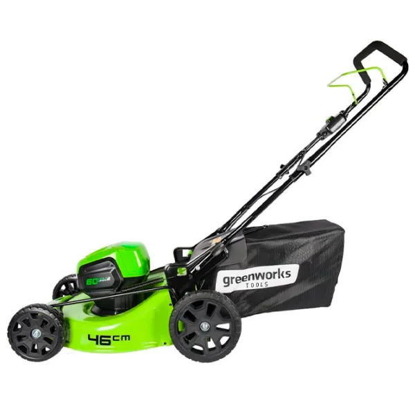 Газонокосилка аккумуляторный Greenworks GD60LM46HP Ручной photo 3