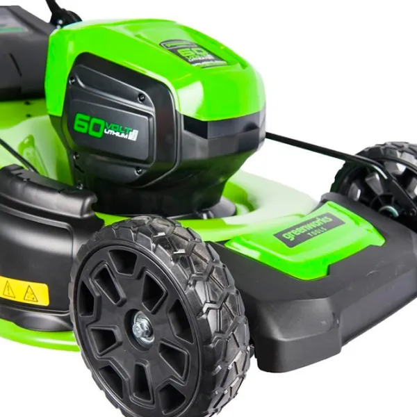 Газонокосилка аккумуляторный Greenworks GD60LM46HP Ручной photo 5