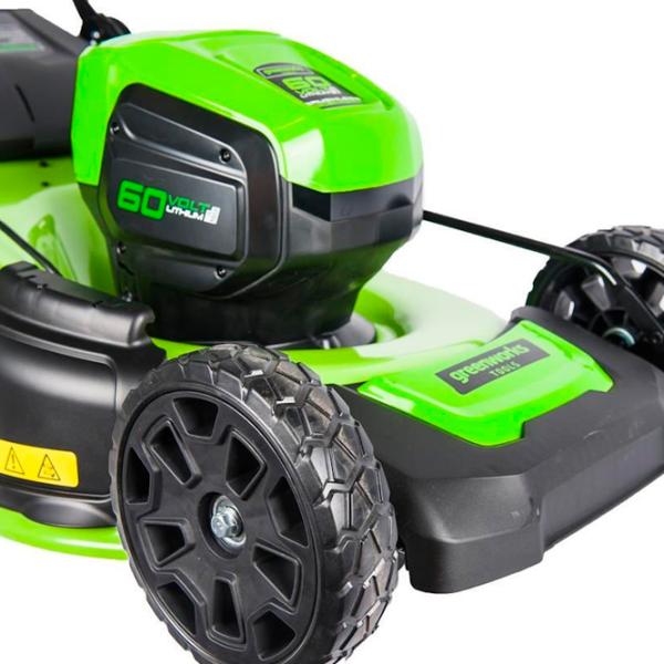Газонокосилка аккумуляторный Greenworks GD60LM46HP Ручной photo 5