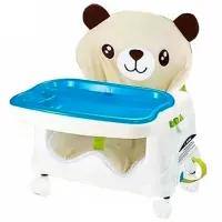 Scaun de masă 4Play HappyCuteBaby 3in1 Jungle (00688653) / 12 luni / Green photo 3
