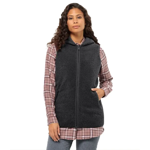 Vestă pentru femei Jack Wolfskin JW17113216000  M / Grey photo 2