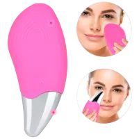 Aparat de curățare a feței Ultrasonic BR-020 Pink photo 2