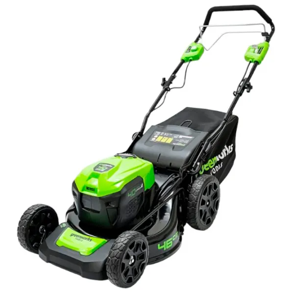 Mașină de tuns iarbă cu acumulator Greenworks GD40LM46SP Manual photo 1