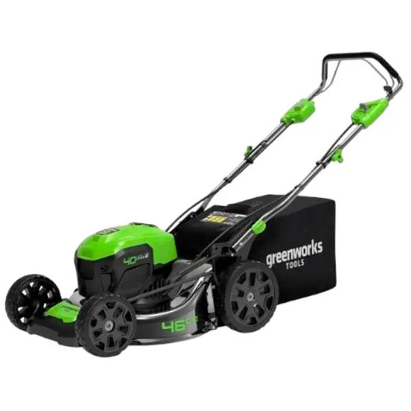 Mașină de tuns iarbă cu acumulator Greenworks GD40LM46SP Manual photo 2