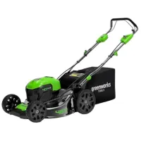 Газонокосилка аккумуляторный Greenworks GD40LM46SP Ручной photo 2