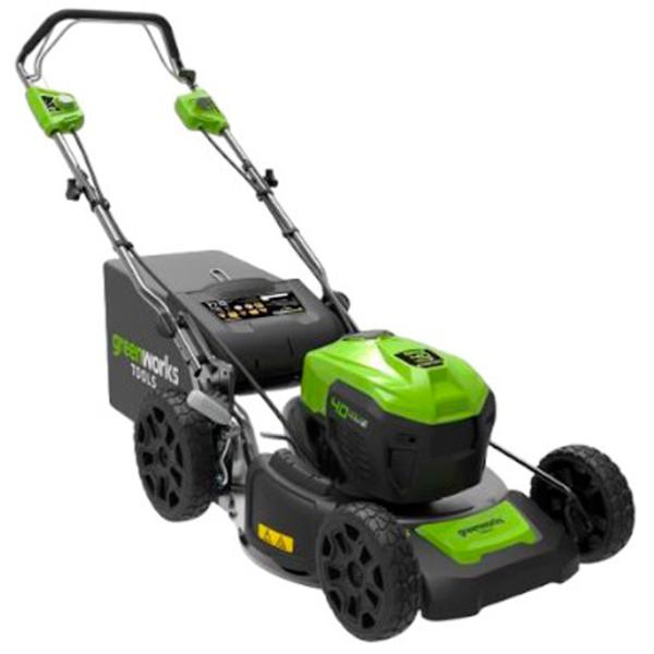Mașină de tuns iarbă cu acumulator Greenworks GD40LM46SP Manual photo 3