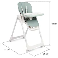 Scaun de masă Caretero Megalo (5908310398198) / 0 luni / Mint photo 8