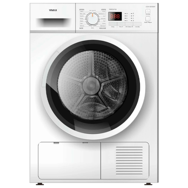 Сушильная машина Vivax CDR-0816SHP 8 кг/ Белый photo 1