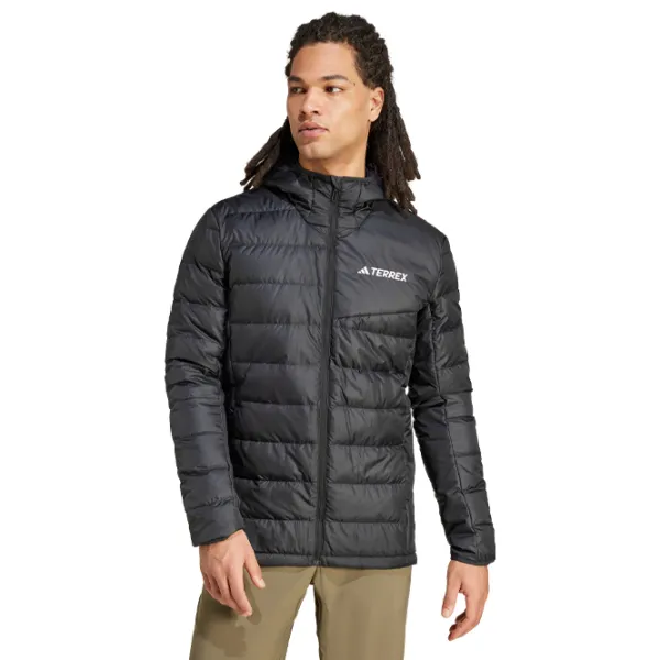 Scurtă pentru bărbați Adidas Terrex Multi Light Down Demisezon / Black photo 4