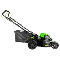 Газонокосилка аккумуляторный Greenworks GD80LM46Kit Автономный photo 2