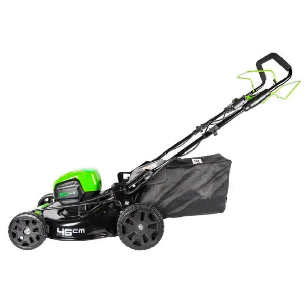 Mașină de tuns iarbă cu acumulator Greenworks GD80LM46Kit Autonom photo 3