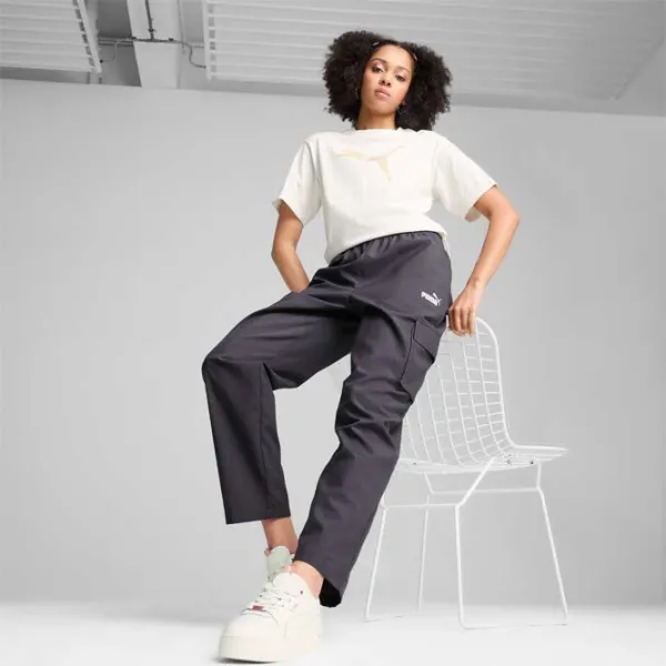 Футболка для женщин Puma Her Graphic Tee Vapor  / Серый photo 4