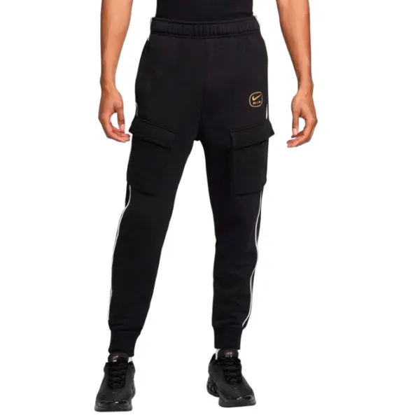 Pantaloni sportivi pentru bărbați Nike Air Fleece Cargo XXL / Black photo 1