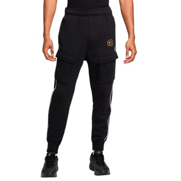 Pantaloni sportivi pentru bărbați Nike Air Fleece Cargo XXL / Black photo 1