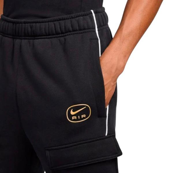 Pantaloni sportivi pentru bărbați Nike Air Fleece Cargo XXL / Black photo 4